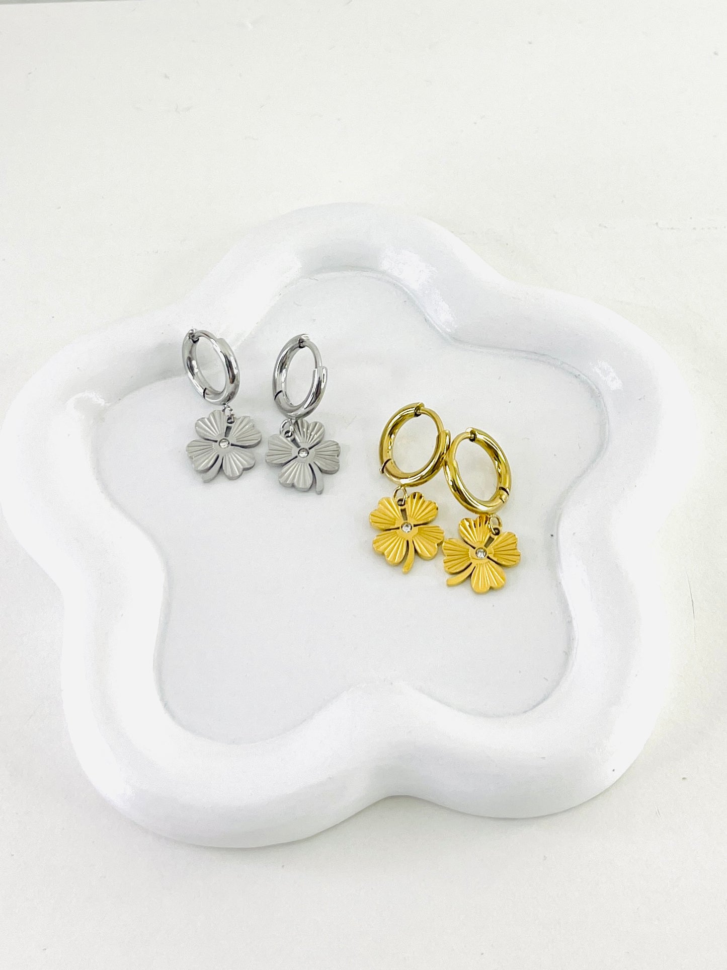 Boucles d'oreilles trèfles - Chic et sublime by sz