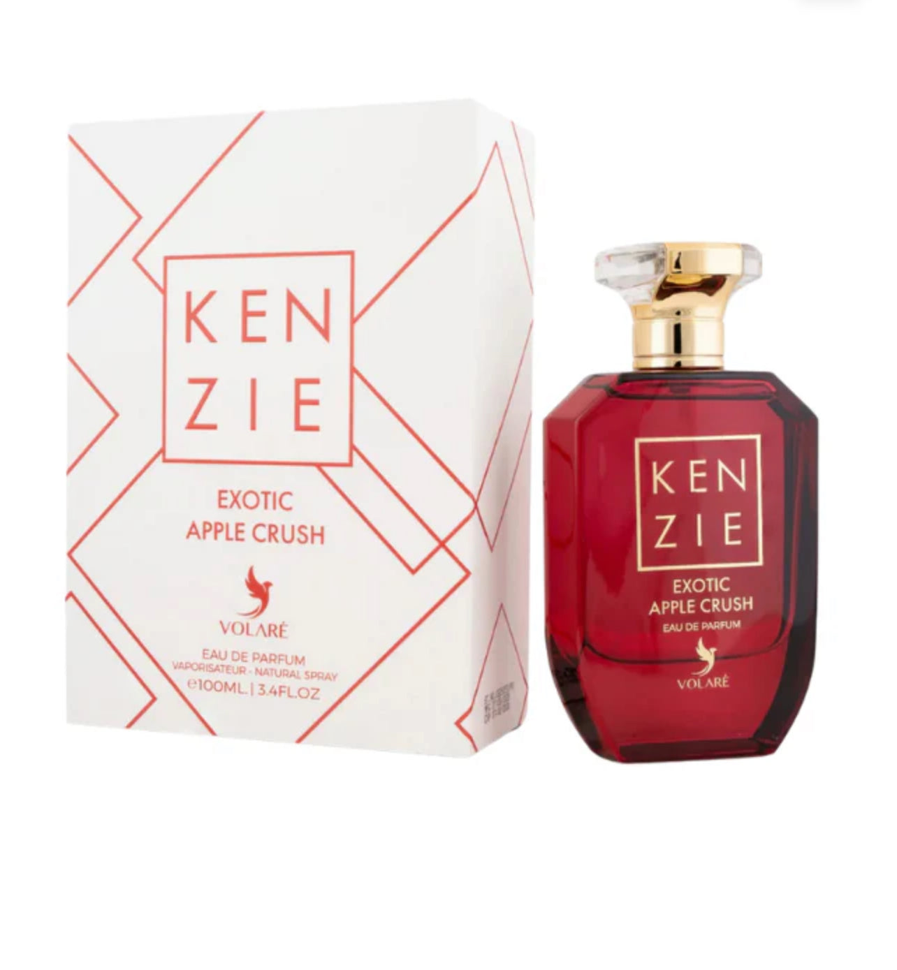 Kenzie Exotic Apple Crush - Eau de Parfum femme 100ml | Parfum fruité sensuel et durable