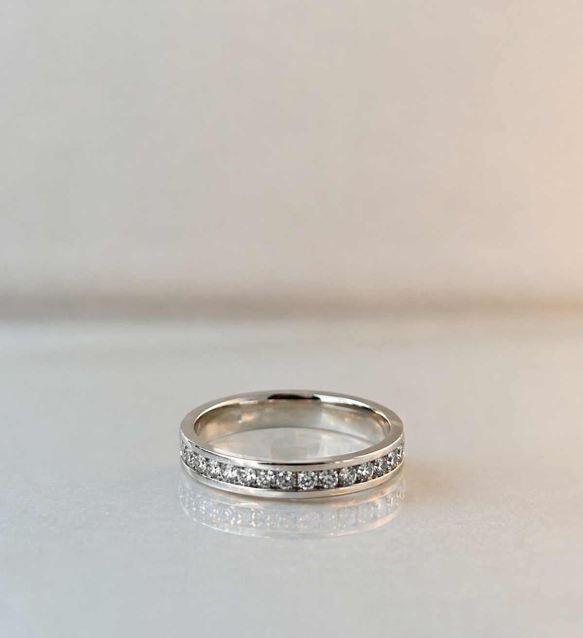 Bague mariage/fiançaille strass