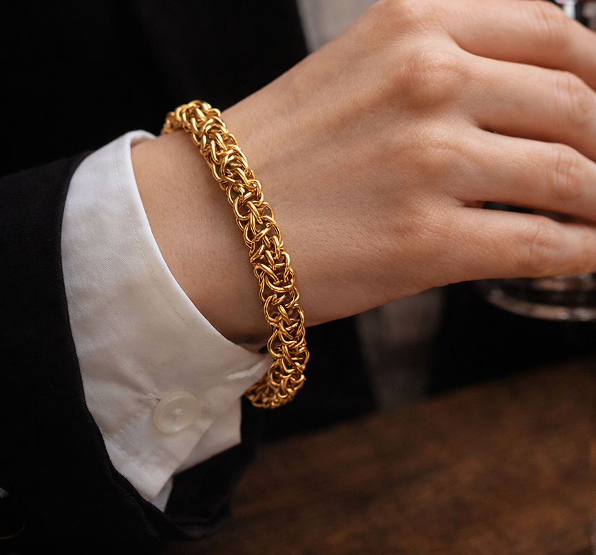 Bracelet “Lia Dorée” - Chic et sublime by sz
