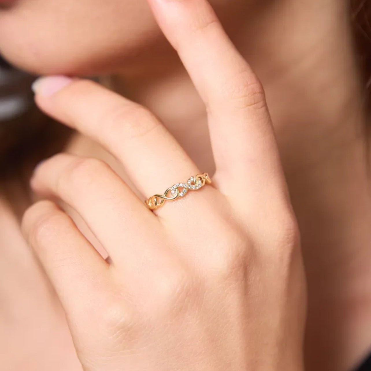Bague INÈS – Délicate, infinie, essentielle - Chic et sublime by sz