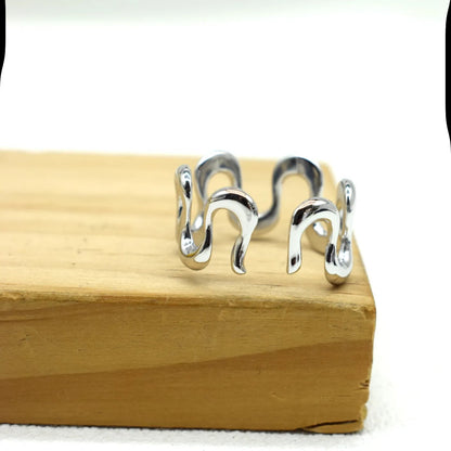 Bague Viva – Élégance Ondulée - Chic et sublime by sz