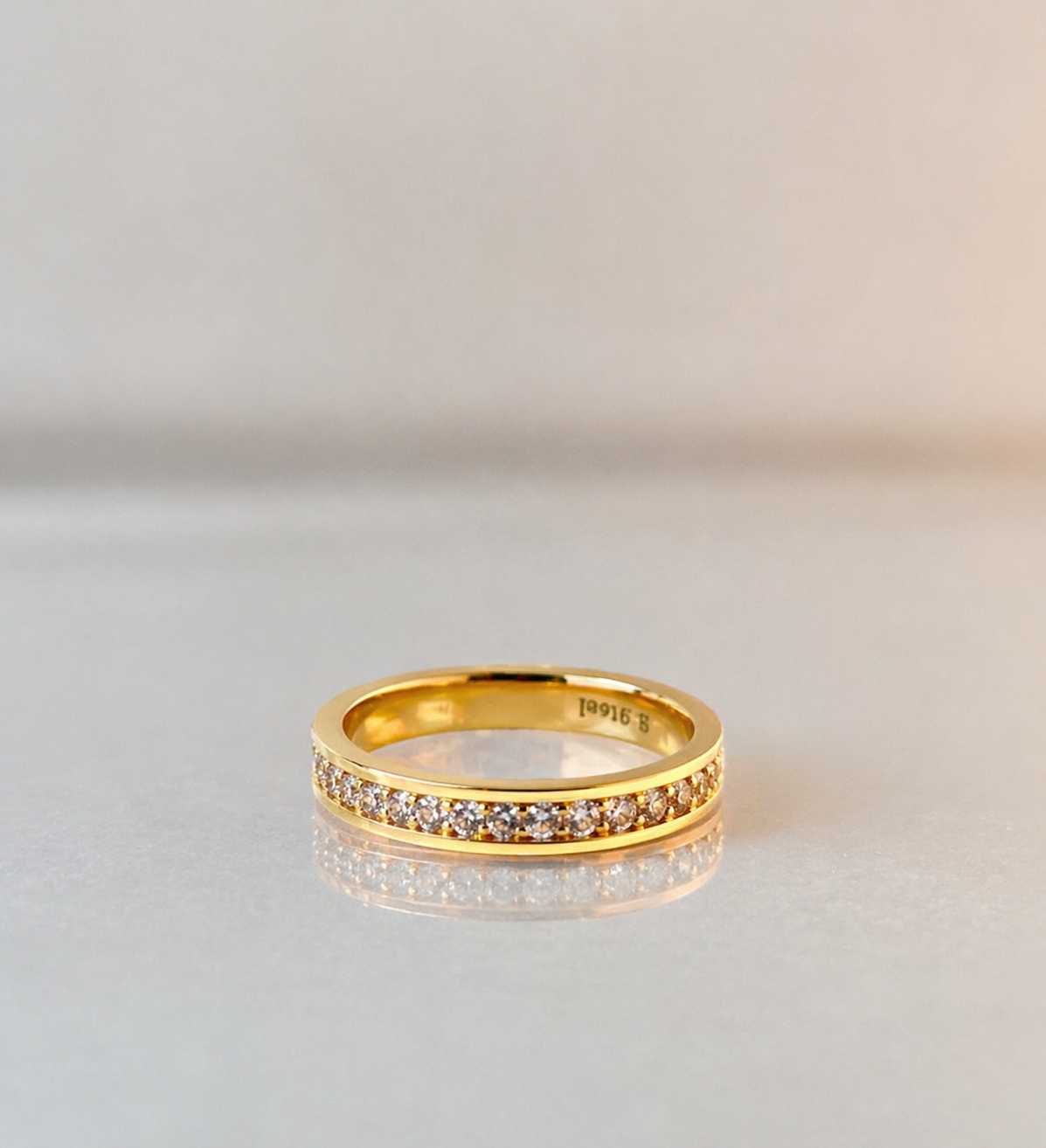 Bague mariage/fiançaille strass